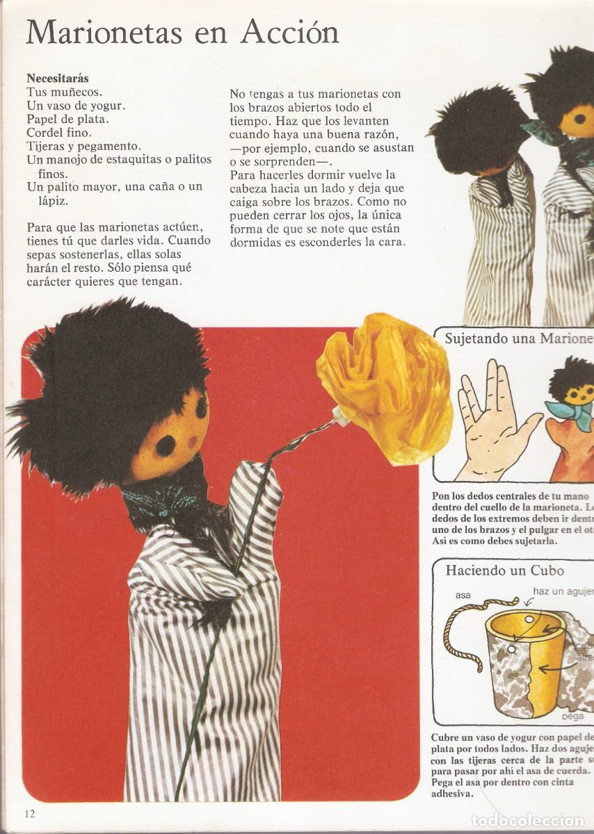 Libros de segunda mano: COMO HACER Y MANEJAR MARIONETAS - PLESA - SM EDICIONES - 5&ordf; Edici&oacute;n, 1986. - Foto 3