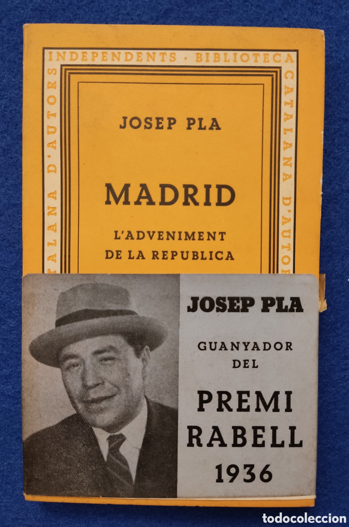 Libros de segunda mano: JOSEP PLA MADRID LADVENIMENT DE LA REP&Uacute;BLICA LLIBRE LIBRO - Foto 1