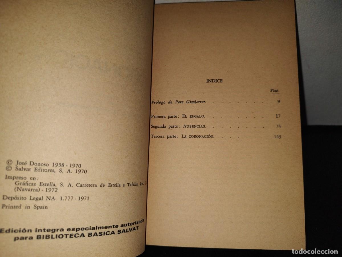 Libros de segunda mano: 84- CORONACI&Oacute;N - JOS&Eacute; DONOSO - Foto 4