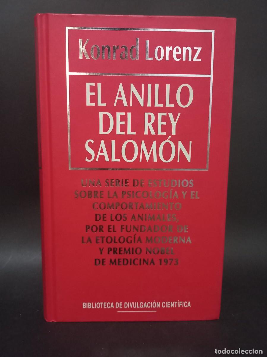 Libros de segunda mano: Konrad Lorenz - El Anillo del Rey Salom&oacute;n - 1993 - Foto 1