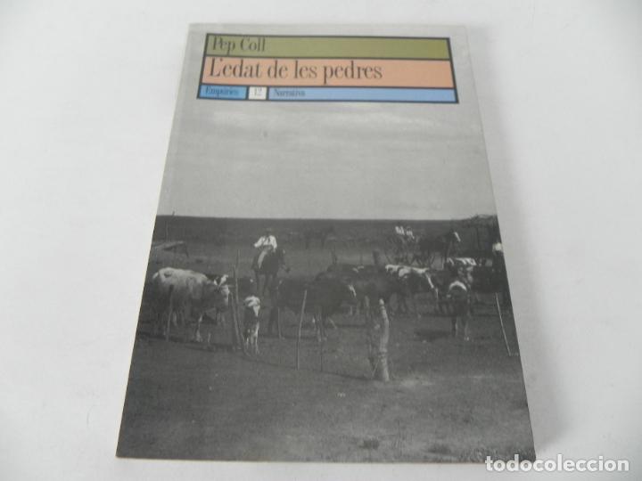 Libros de segunda mano: LEDAT DE LES PEDRES (PEP COLL) EMP&Uacute;RIES-1990 (EN CATAL&Aacute;N) - Foto 2