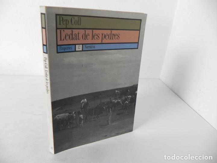 Libros de segunda mano: LEDAT DE LES PEDRES (PEP COLL) EMP&Uacute;RIES-1990 (EN CATAL&Aacute;N) - Foto 1