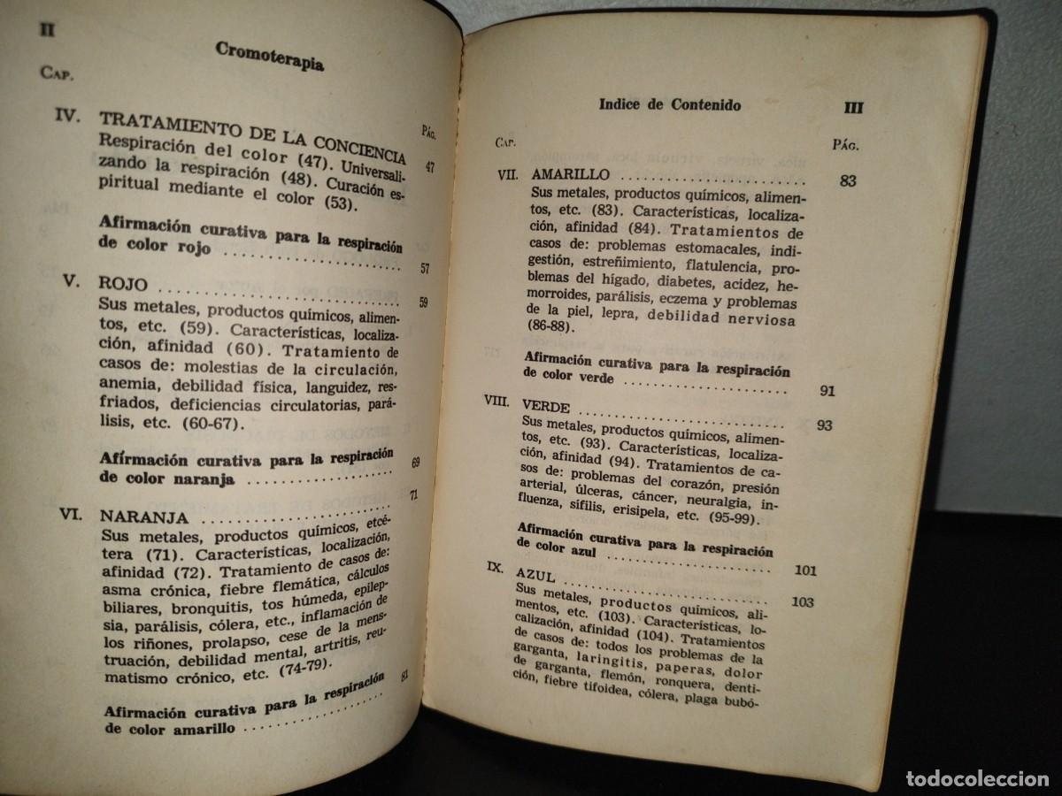 Libros de segunda mano: 85- LAS 7 CLAVES DE LA CROMOTERAPIA - ROLAND HUNT - Foto 7