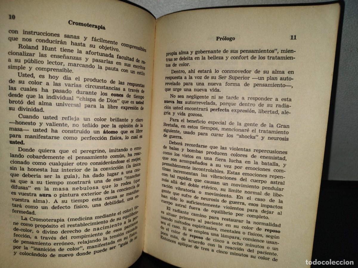 Libros de segunda mano: 85- LAS 7 CLAVES DE LA CROMOTERAPIA - ROLAND HUNT - Foto 10