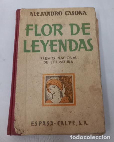 Libros de segunda mano: FLOR DE LEYENDAS, CASONA, ESPASA CALPE 1938, LIBRO - Foto 1