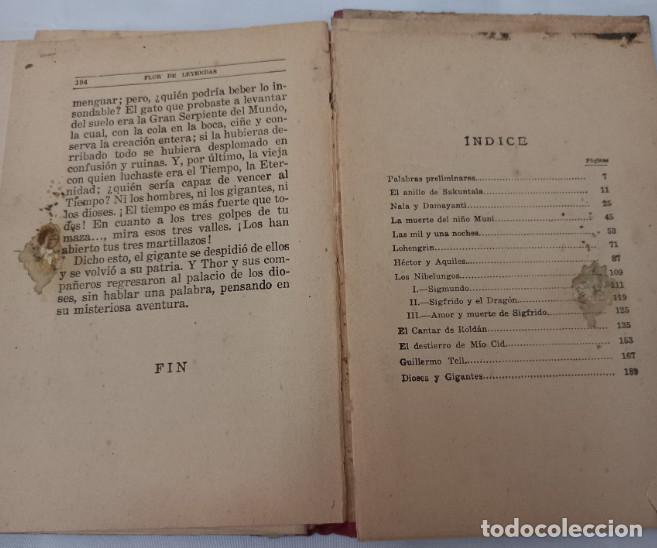 Libros de segunda mano: FLOR DE LEYENDAS, CASONA, ESPASA CALPE 1938, LIBRO - Foto 9