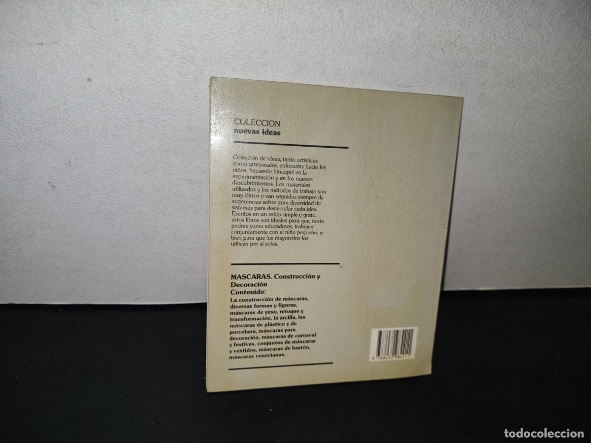 Libros de segunda mano: 85- M&Aacute;SCARAS. CONSTRUCCI&Oacute;N Y DECORACI&Oacute;N - GUDRUN HETZEL - EDICIONES CEAC - Foto 3