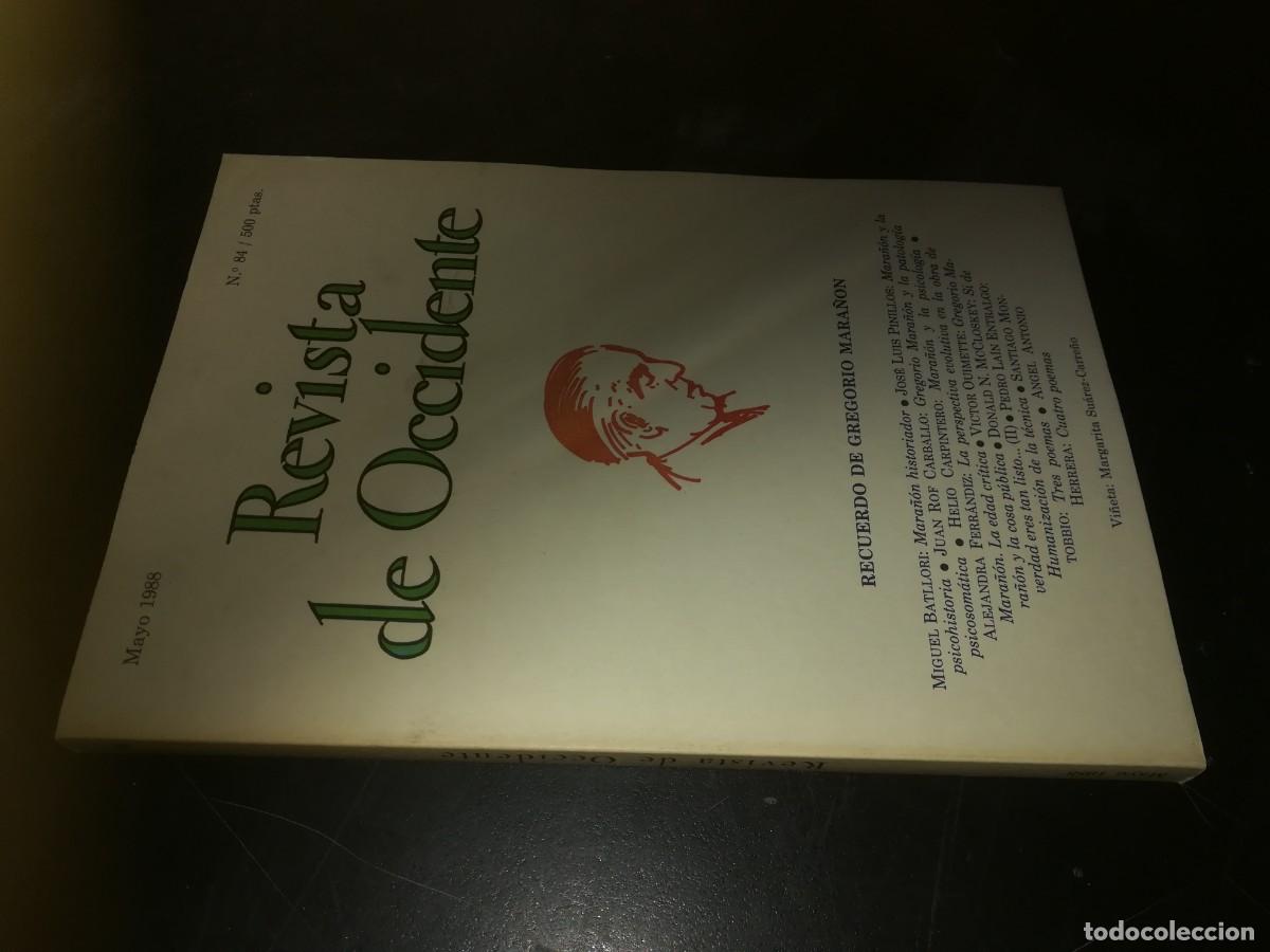 Libros de segunda mano: REVISTA DE OCCIDENTE / 84 DE 1988 / EVA 069 - Foto 1