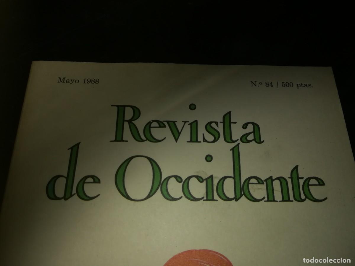 Libros de segunda mano: REVISTA DE OCCIDENTE / 84 DE 1988 / EVA 069 - Foto 2