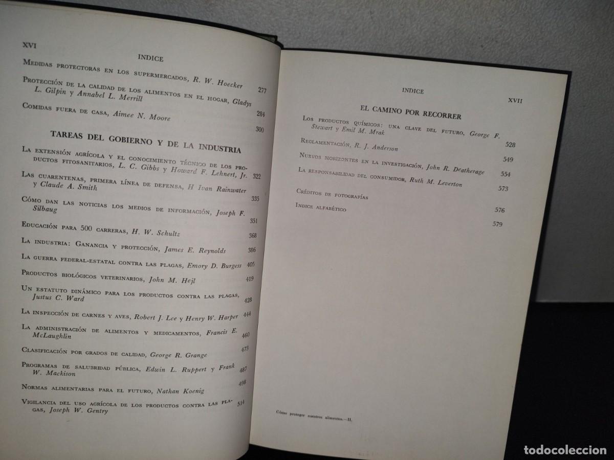 Libros de segunda mano: 85- C&Oacute;MO PROTEGER NUESTROS ALIMENTOS - PRIMERA EDICI&Oacute;N EN ESPA&Ntilde;OL 1968 - UTEHA - Foto 10
