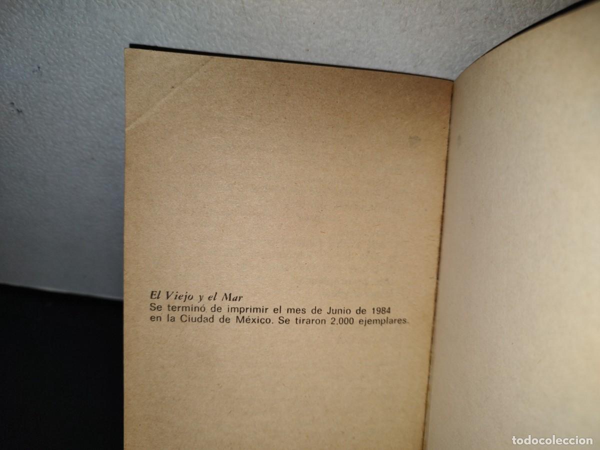 Libros de segunda mano: 85- EL VIEJO Y EL MAR - ERNEST HEMINGWAY - EDICIONES QUINTO SOL, S. A. - 1984 - Foto 6