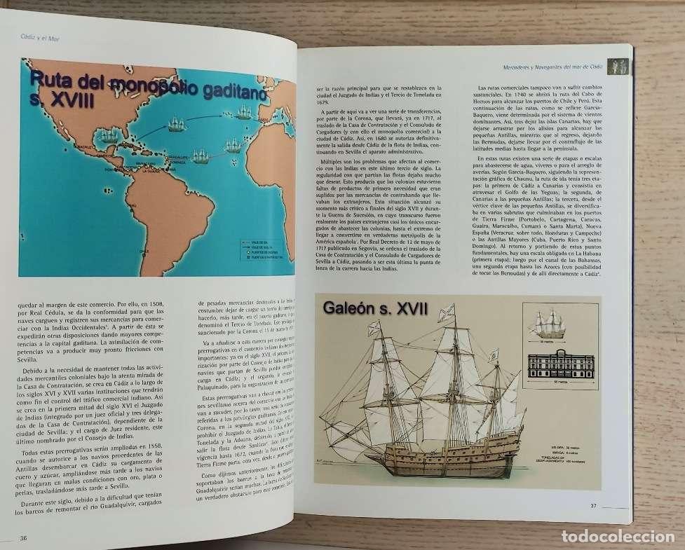 Libros de segunda mano: C&Aacute;DIZ Y EL MAR - Foto 2