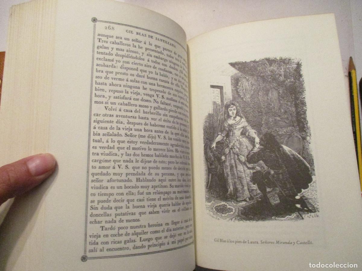 Libros de segunda mano: LESAGE Gil Blas de Santillana (3 tomos) W24418 - Foto 4