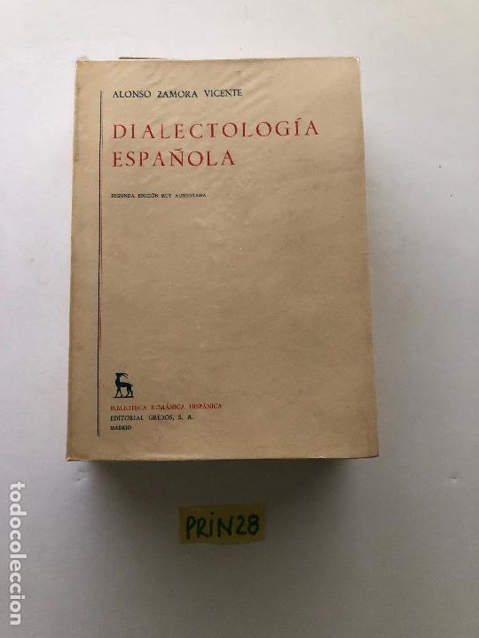 Libros de segunda mano: Dialectolog&iacute;a espa&ntilde;ola - Foto 1