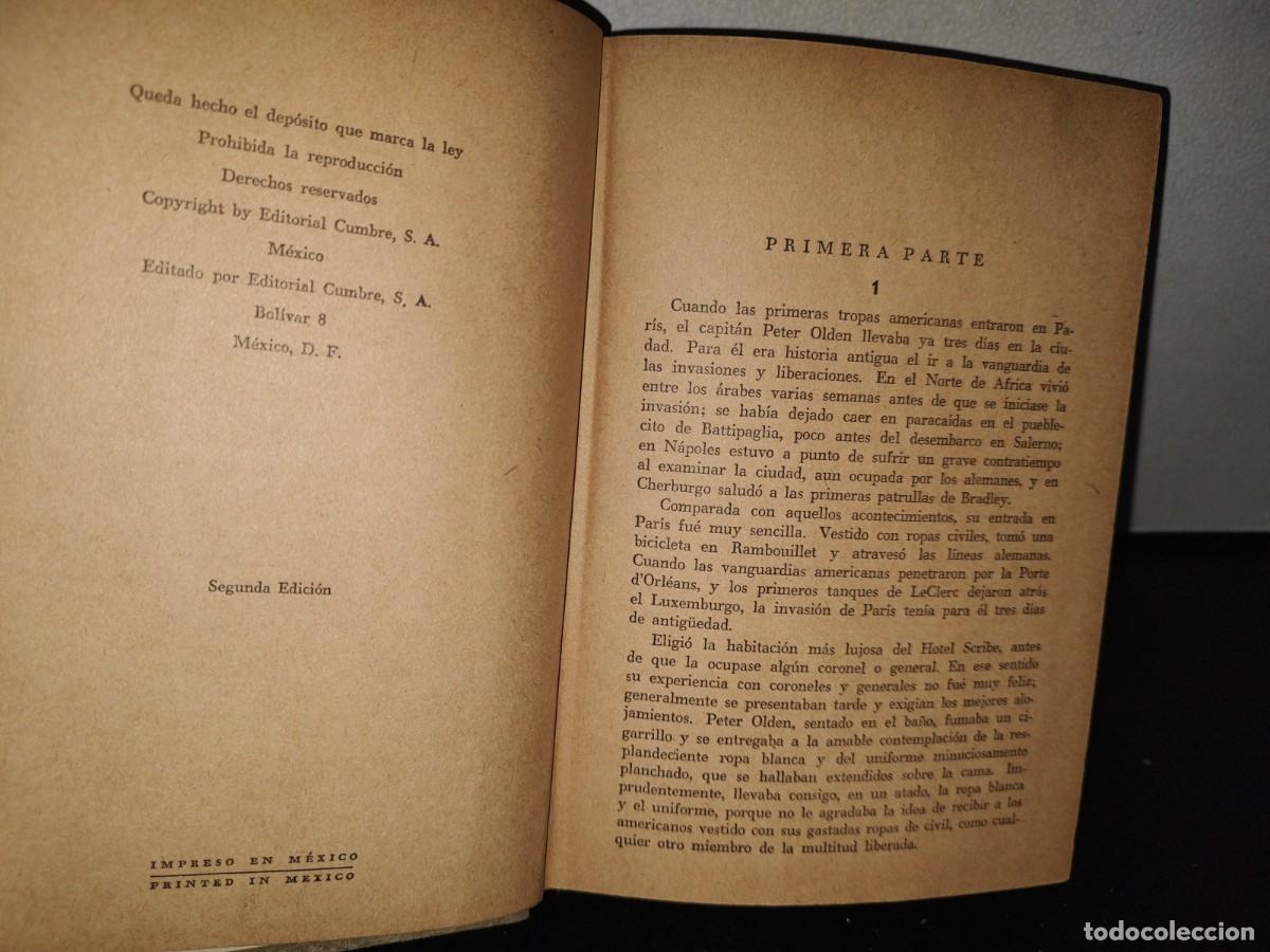 Libros de segunda mano: 85- AMANECER EN LAS RUINAS - HANS HABE - 1952 - Foto 5