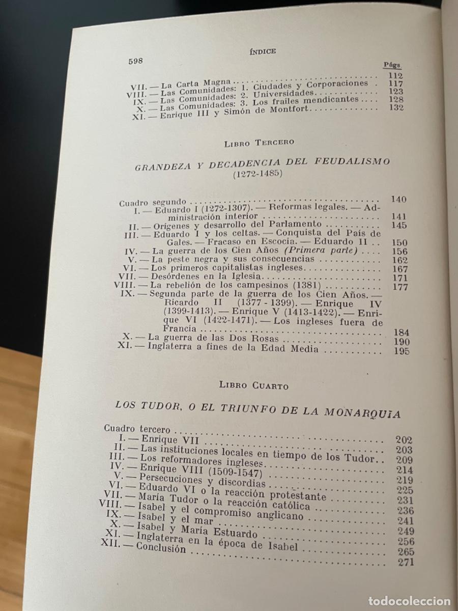 Libros de segunda mano: HISTORIA DE INGLATERRA Y LOS INGLESES. ANDR&Eacute; MAUROIS, 1951 - Foto 11