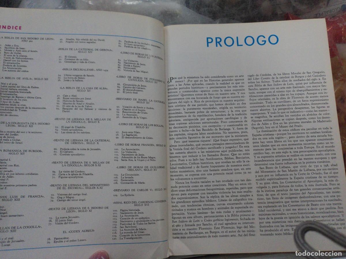 Libros de segunda mano: La Biblia en los c&oacute;dices de Espa&ntilde;a - Pilar de Miguel - Foto 2