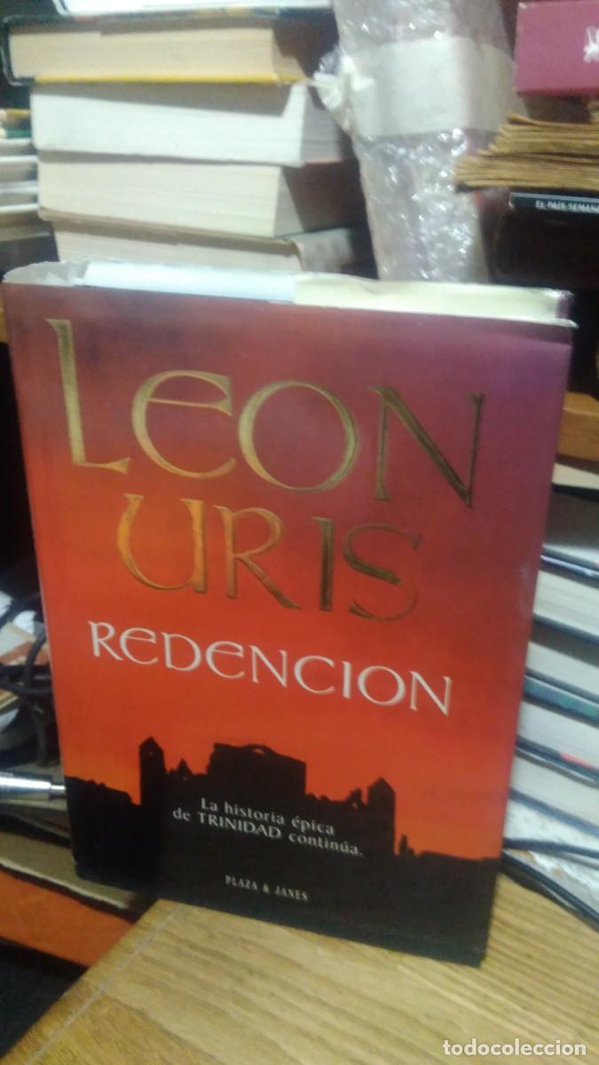 Libros de segunda mano: REDENCI&Oacute;N, LEON URIS, PLAZA AND JANES - Foto 1