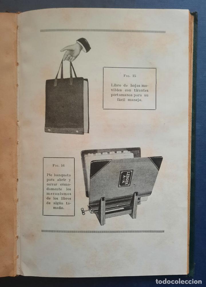 Libros de segunda mano: LA CONTABILIDAD EN HOJAS MOVIBLES - LEON BATARDON. - Foto 7