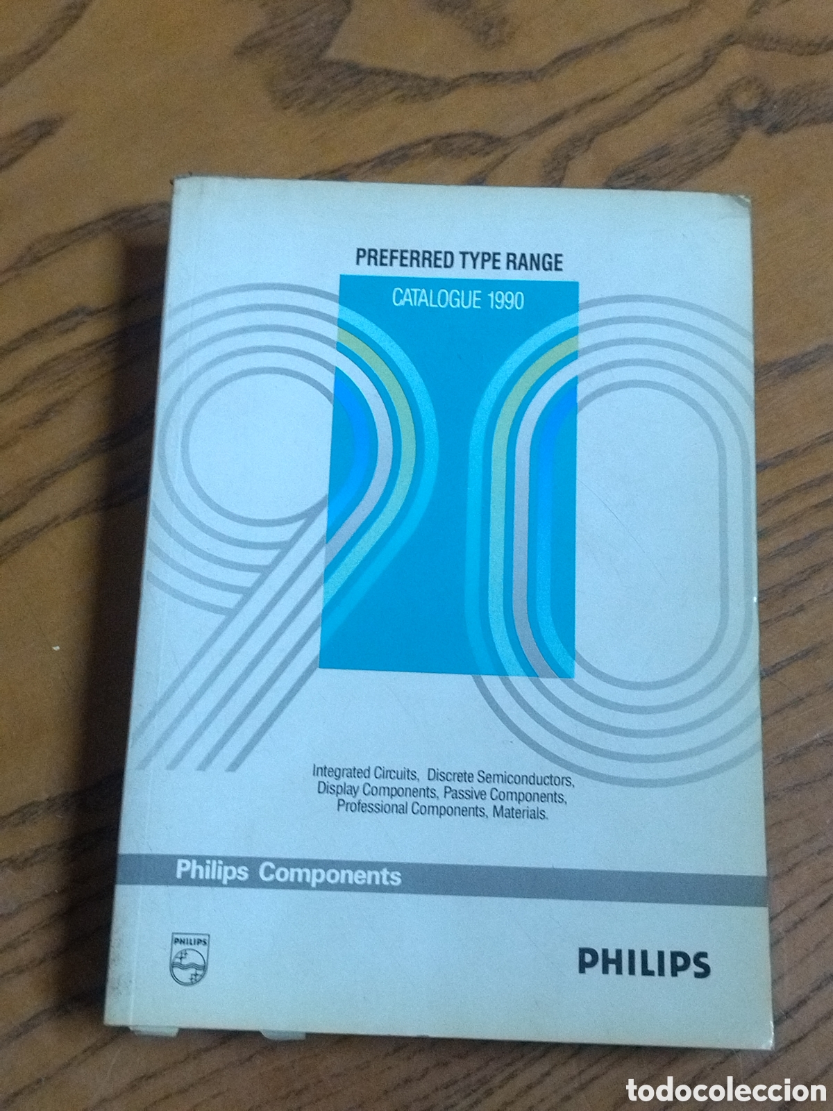 Libros de segunda mano: catalogo PHILIPS 1990. Manuales de electr&oacute;nica Philips antiguos. 1 libros, en ingl&eacute;s. - Foto 1