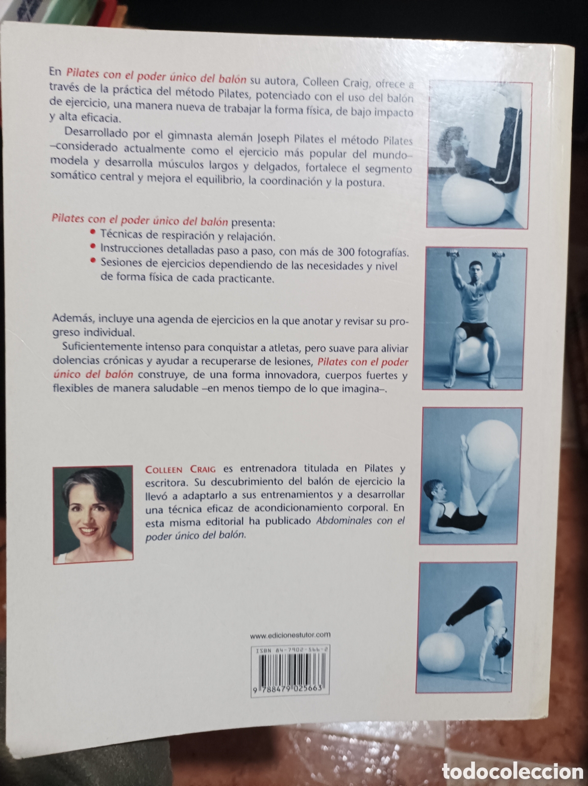 Libros de segunda mano: Pilates con el poder &uacute;nico del bal&oacute;n Colleen Craig - Foto 2