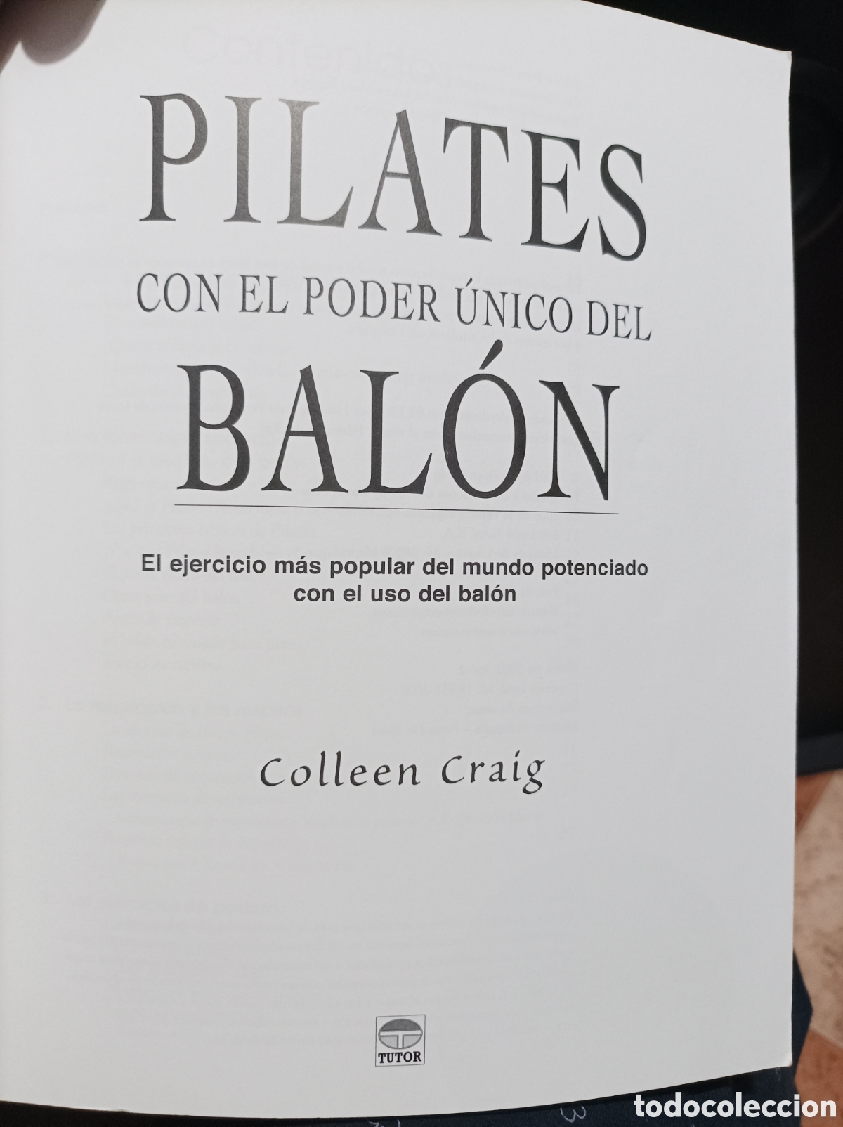 Libros de segunda mano: Pilates con el poder &uacute;nico del bal&oacute;n Colleen Craig - Foto 3