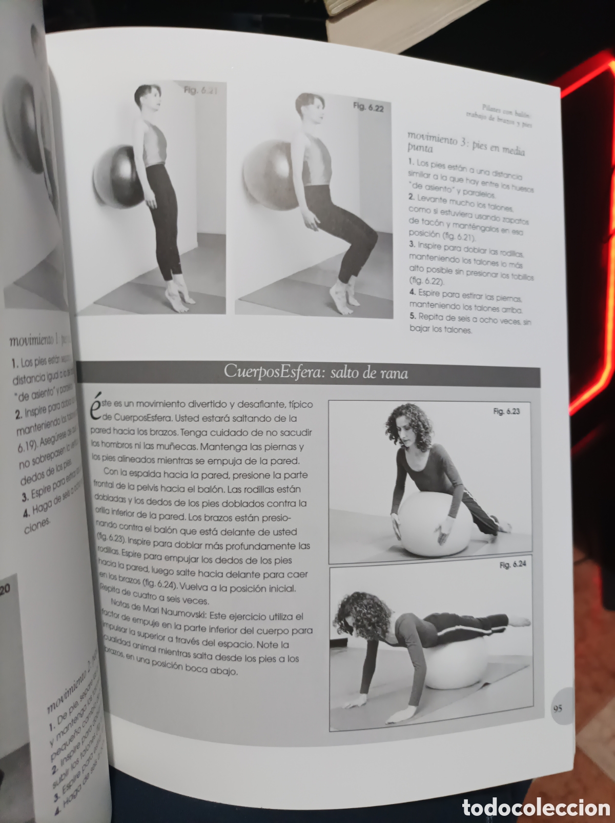 Libros de segunda mano: Pilates con el poder &uacute;nico del bal&oacute;n Colleen Craig - Foto 7