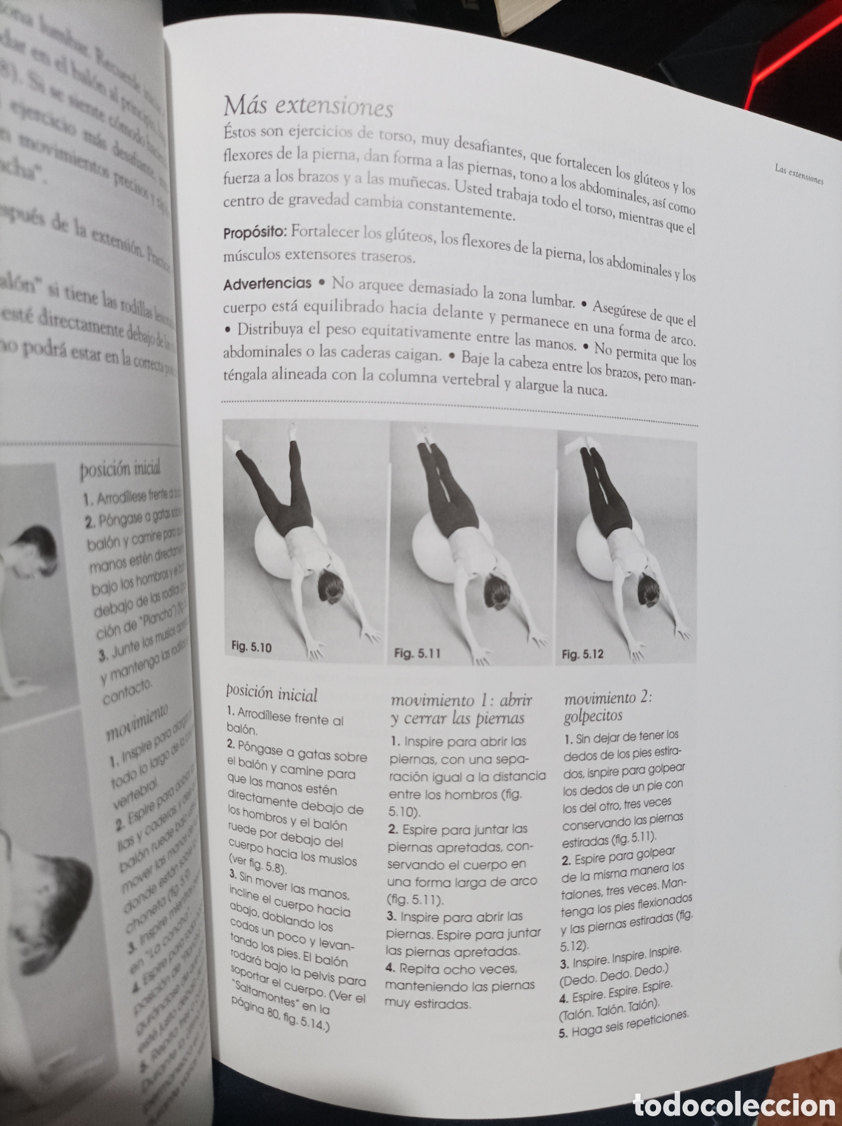 Libros de segunda mano: Pilates con el poder &uacute;nico del bal&oacute;n Colleen Craig - Foto 9