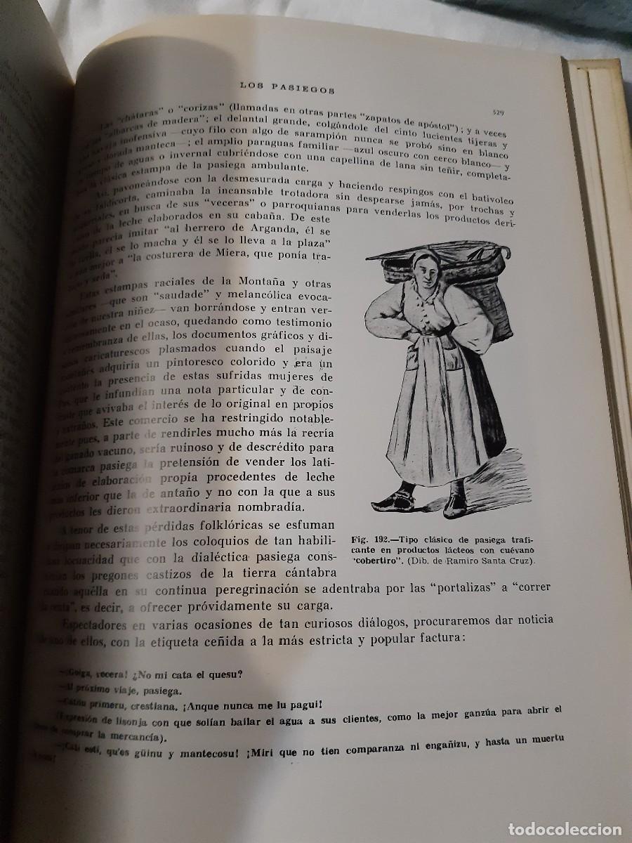 Libros de segunda mano: Los pasiegos Adriano Garc&iacute;a Lomas Cantabria - Foto 8