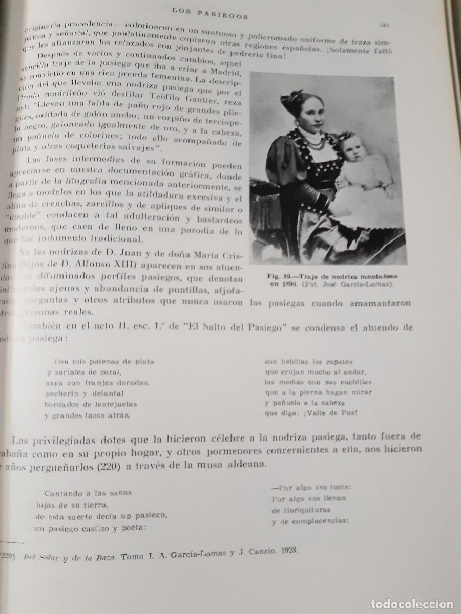 Libros de segunda mano: Los pasiegos Adriano Garc&iacute;a Lomas Cantabria - Foto 11