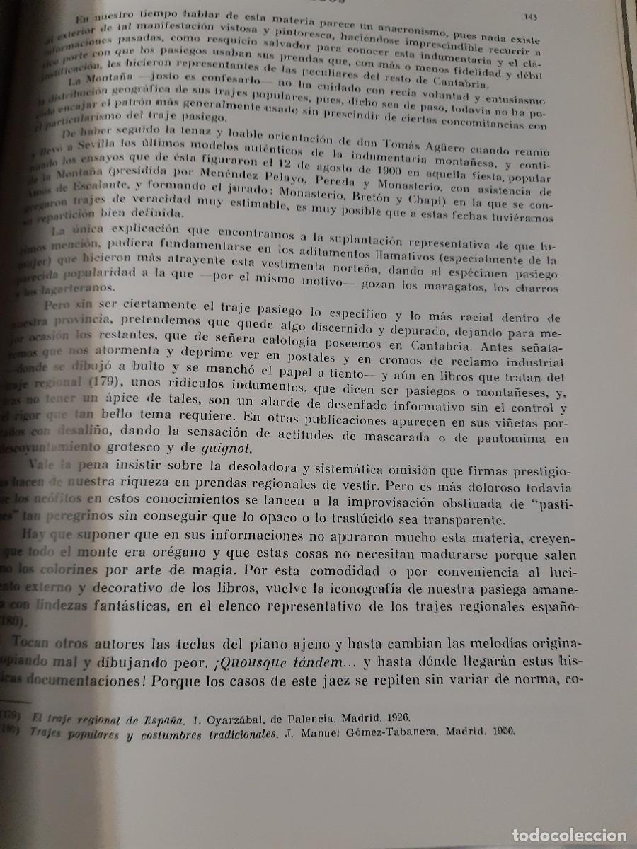 Libros de segunda mano: Los pasiegos Adriano Garc&iacute;a Lomas Cantabria - Foto 12
