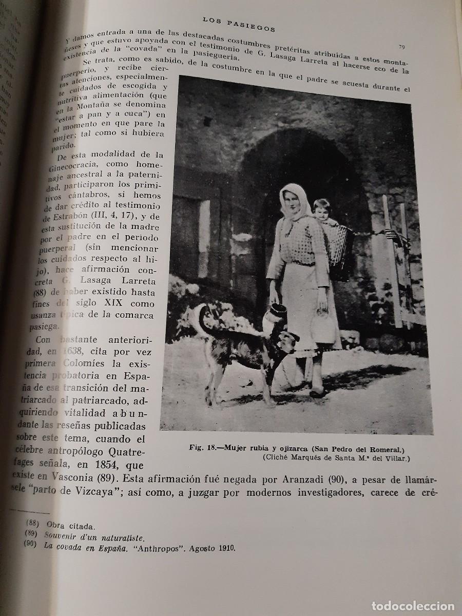 Libros de segunda mano: Los pasiegos Adriano Garc&iacute;a Lomas Cantabria - Foto 14