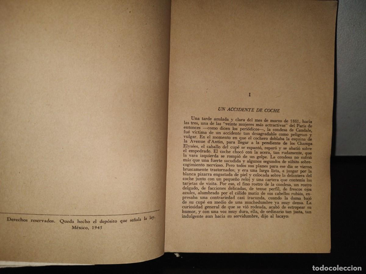 Libros de segunda mano: 85- UN CORAZ&Oacute;N DE MUJER - PAUL BOURGET - EDITORIAL CENTAURO - 1945 - Foto 5