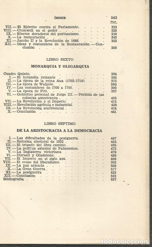 Libros de segunda mano: HISTORIA DE INGLATERRA - ANDR&Eacute;-MAUROIS - Foto 6