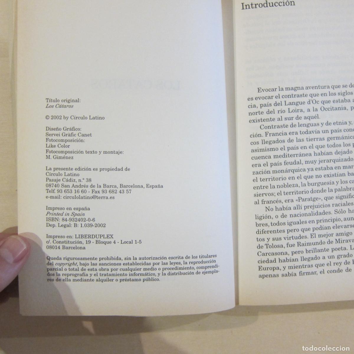 Libros de segunda mano: LOS C&Aacute;TAROS - JEAN PIERRE LEDUC (C&Iacute;RCULO LATINO) HISTORIA - Foto 4