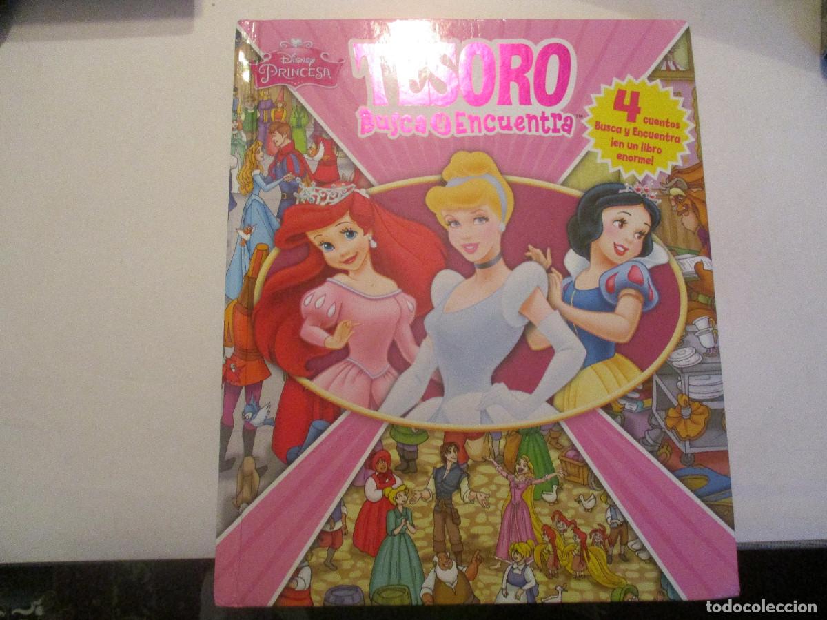 Libros de segunda mano: Princesa Disney Tesoro busca y encuentra W24477 - Foto 1