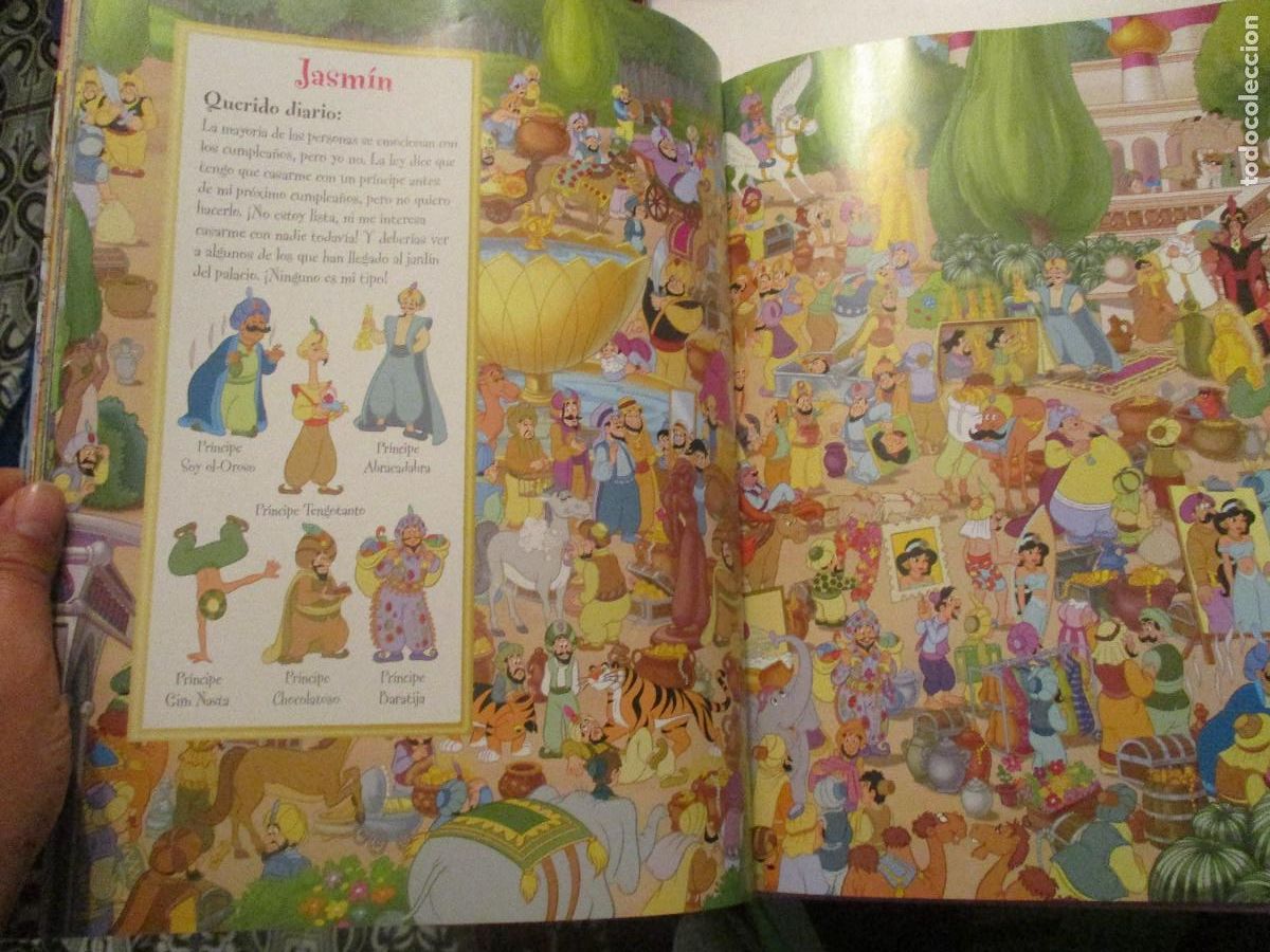 Libros de segunda mano: Princesa Disney Tesoro busca y encuentra W24477 - Foto 3