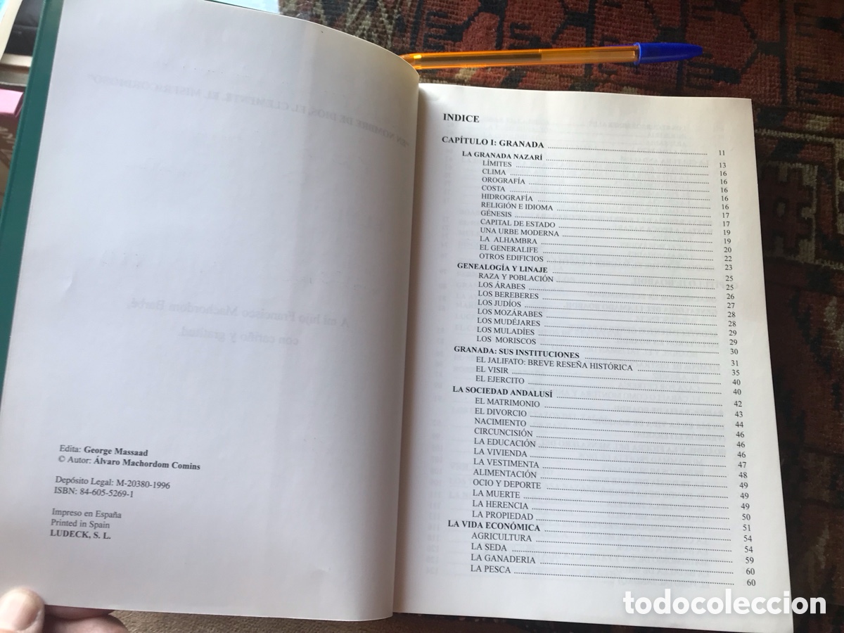 Libros de segunda mano: Granada: el &uacute;ltimo rey andalus&iacute;. &Aacute;lvaro Machordom Comins - Foto 4