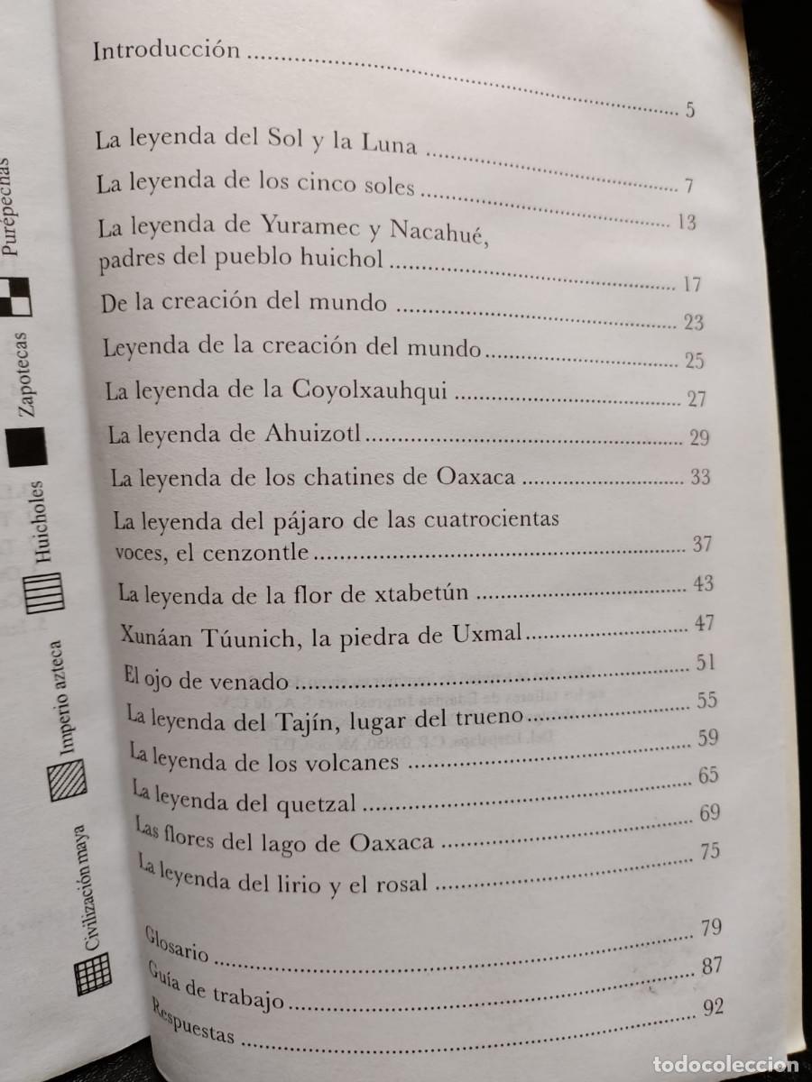 Libros de segunda mano: Leyendas de los Antiguos Mexicanos - Foto 4