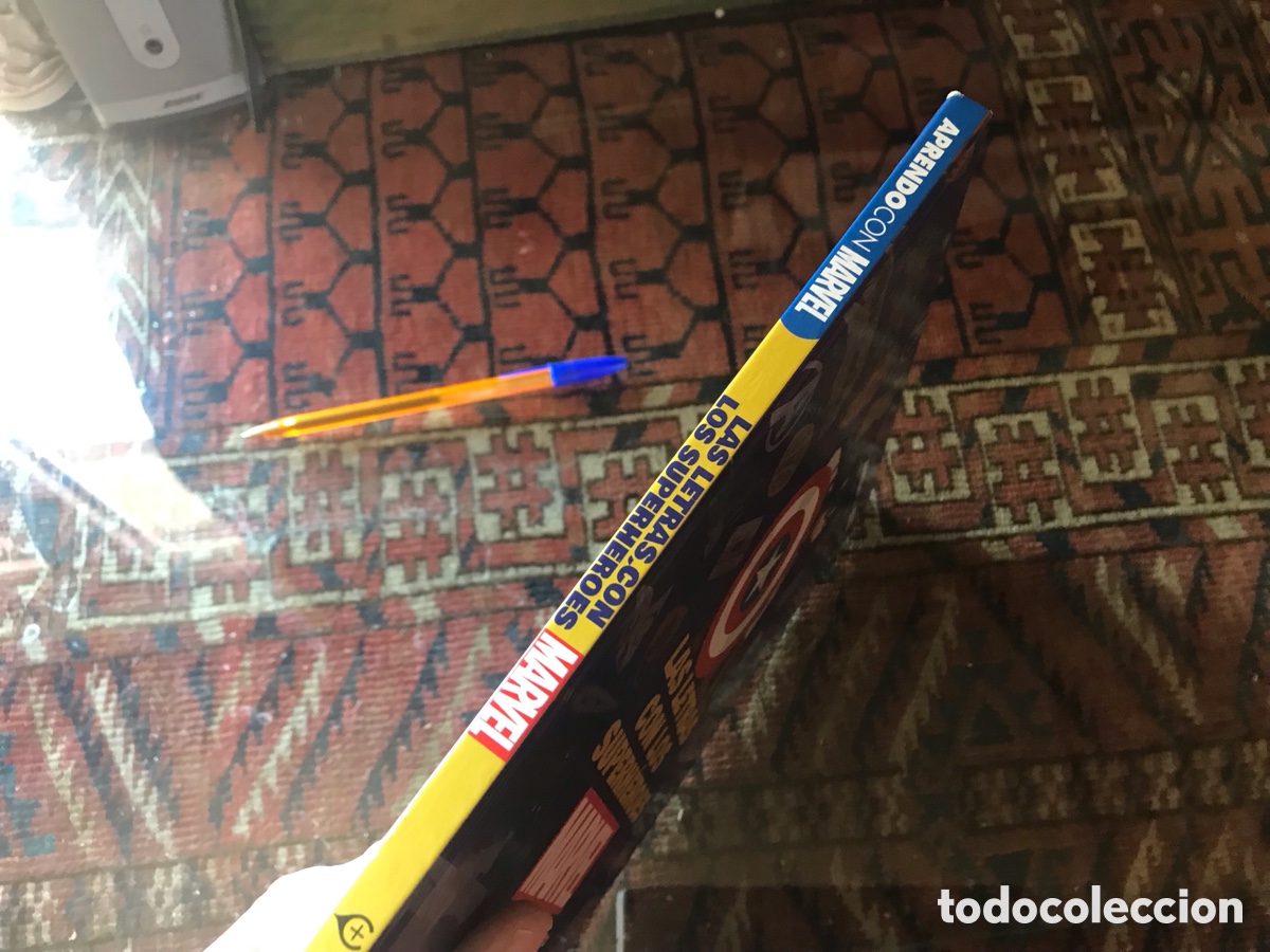 Libros de segunda mano: Las letras con los superh&eacute;roes. Marvel. - Foto 2