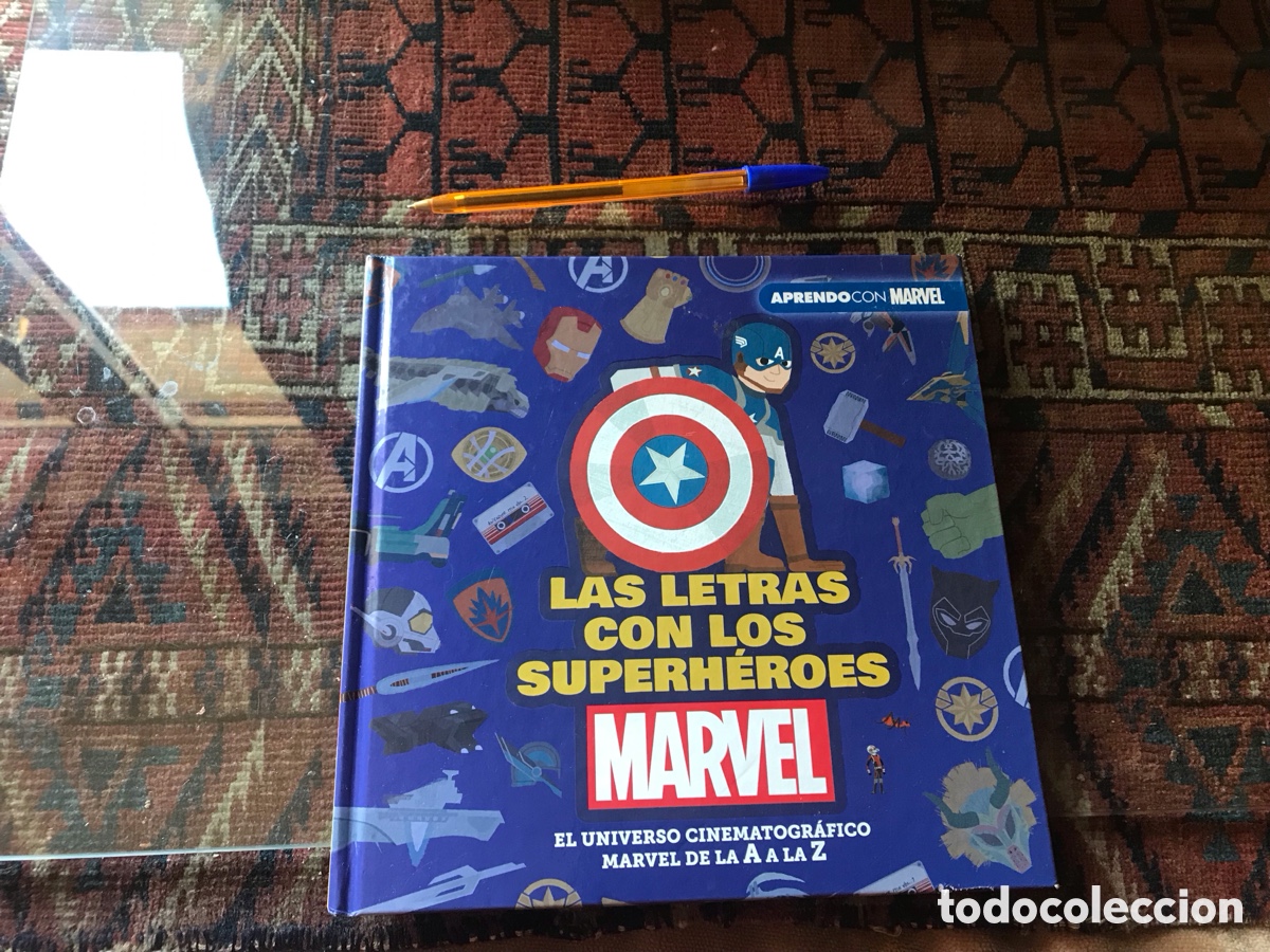 Libros de segunda mano: Las letras con los superh&eacute;roes. Marvel. - Foto 1
