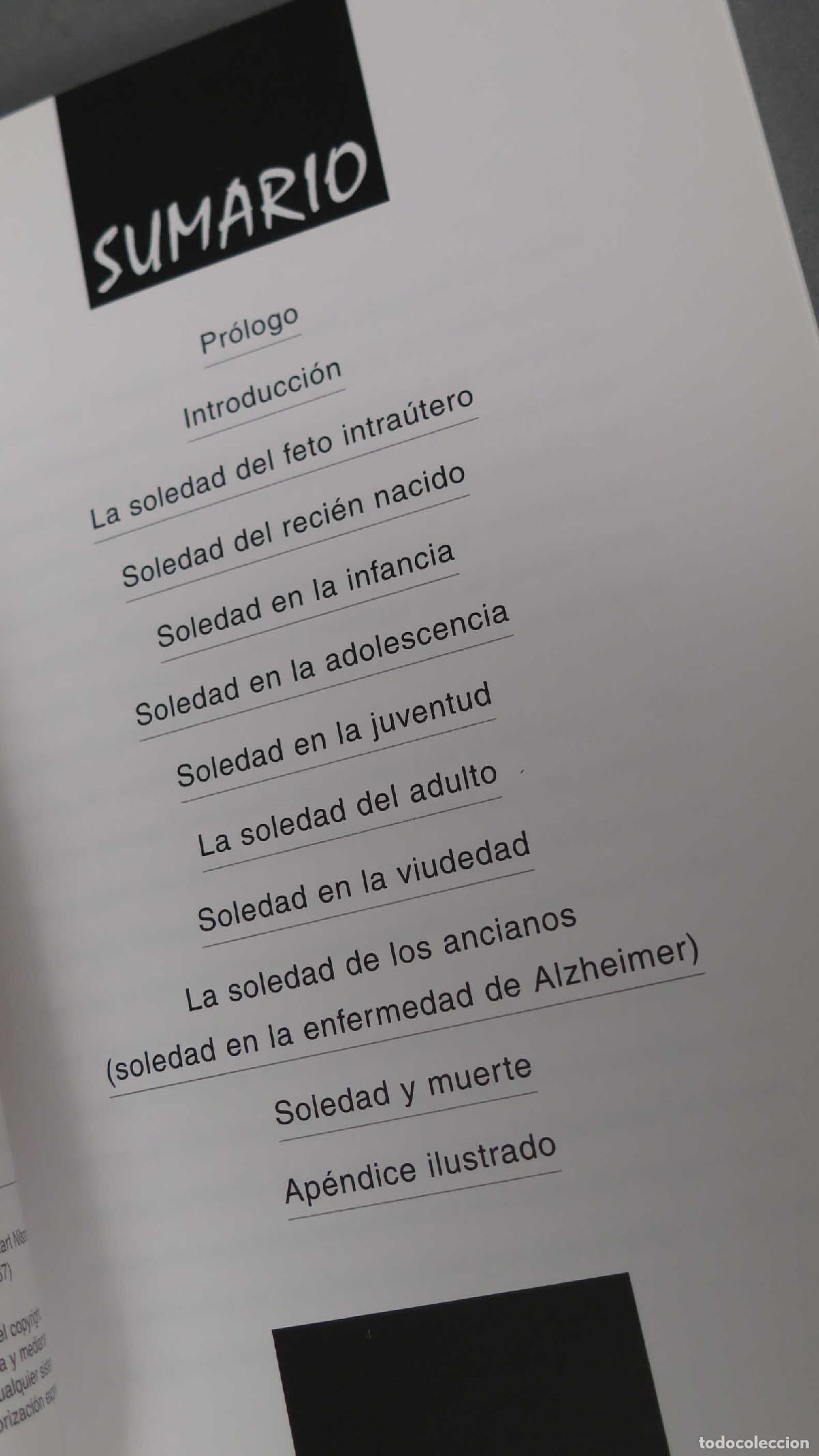 Libros de segunda mano: La soledad en el ser humano. Julio Cruz y Hermida - Foto 2