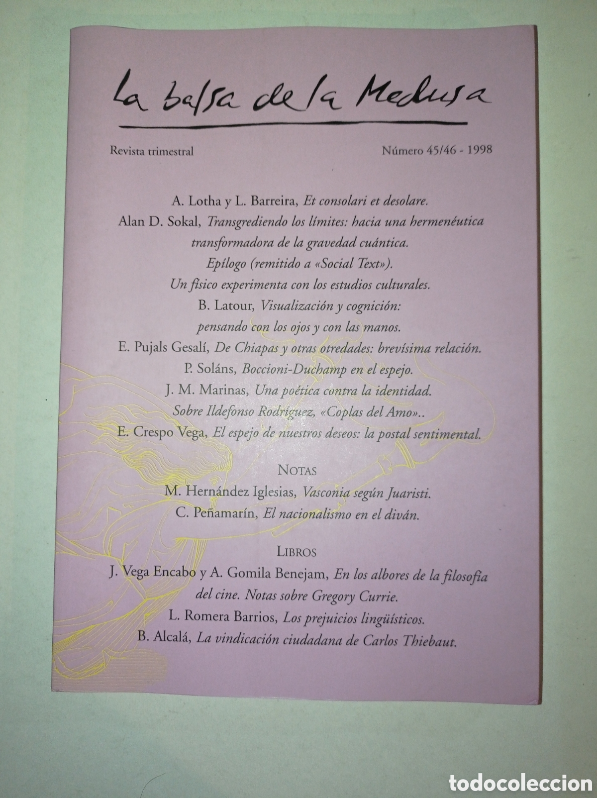 Libros de segunda mano: La balsa de la medusa. N&uacute;m 45/46 - Foto 1