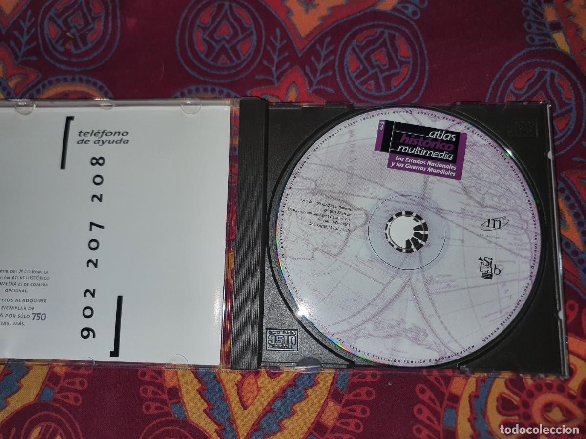 Libros de segunda mano: atlas hist&oacute;rico multimedia volumen 5 CDRom - Foto 4