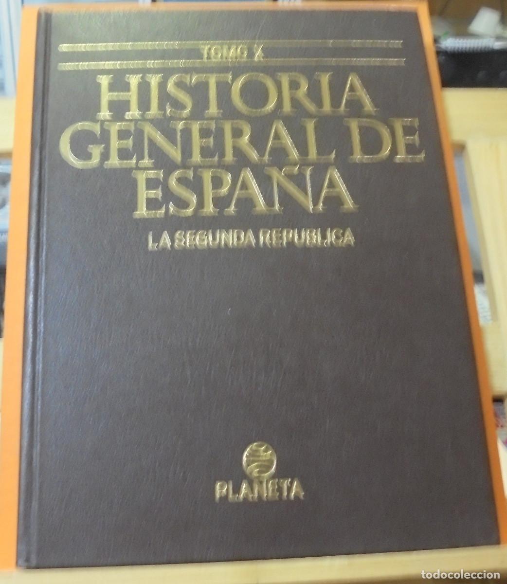 Libros de segunda mano: Historia general de Espa&ntilde;a / X. La Segunda Rep&uacute;blica - Foto 1