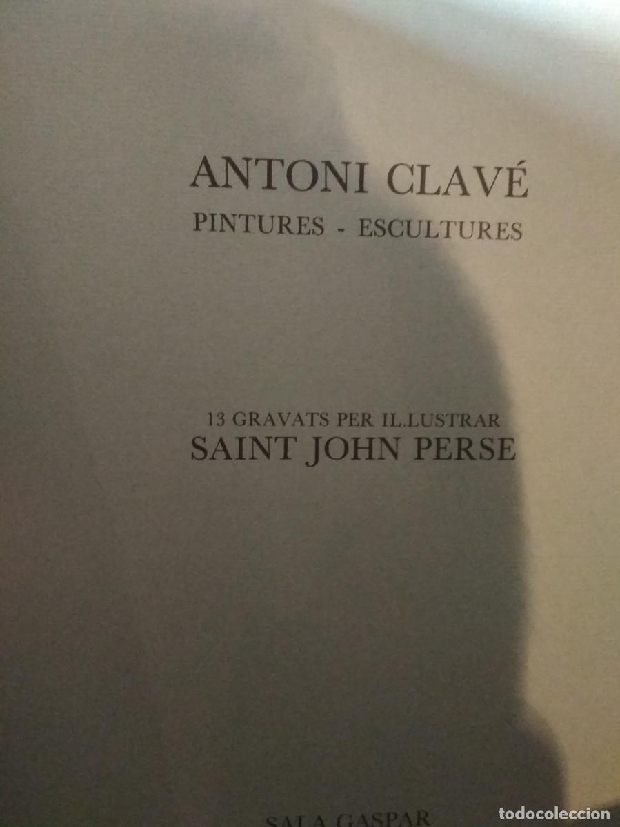 Libros de segunda mano: Antoni Clav&eacute; - catalogo - Foto 2