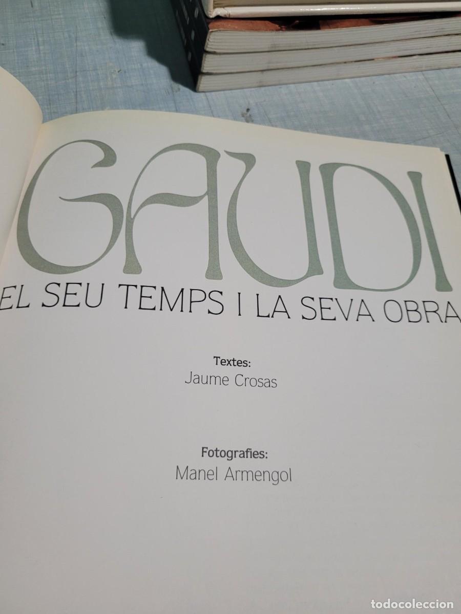 Libros de segunda mano: GAUD&Iacute; EL SEU TEMPS I LA SEVA OBRA art - Foto 3