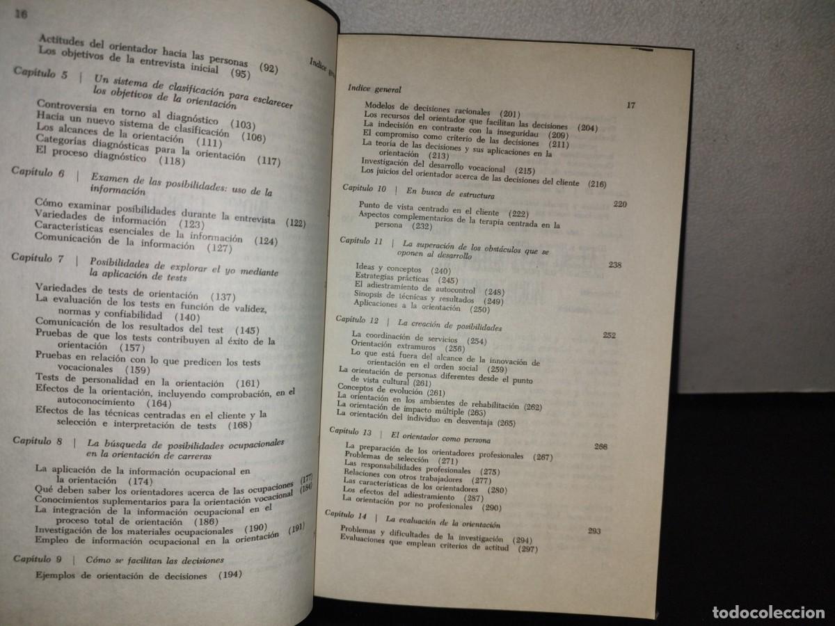 Libros de segunda mano: 87-2- LA FUNCI&Oacute;N DEL ORIENTADOR - LEONA E. TYLER - Foto 6