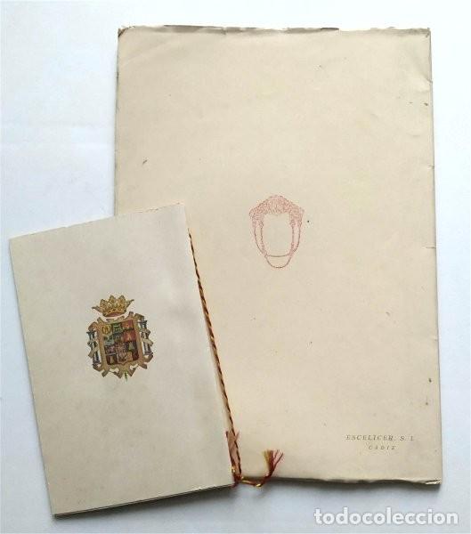 Libros de segunda mano: La provincia de C&aacute;diz consagrada al Coraz&oacute;n de Jes&uacute;s. Junio 1942. Programa de actos junio 1942 - Foto 3