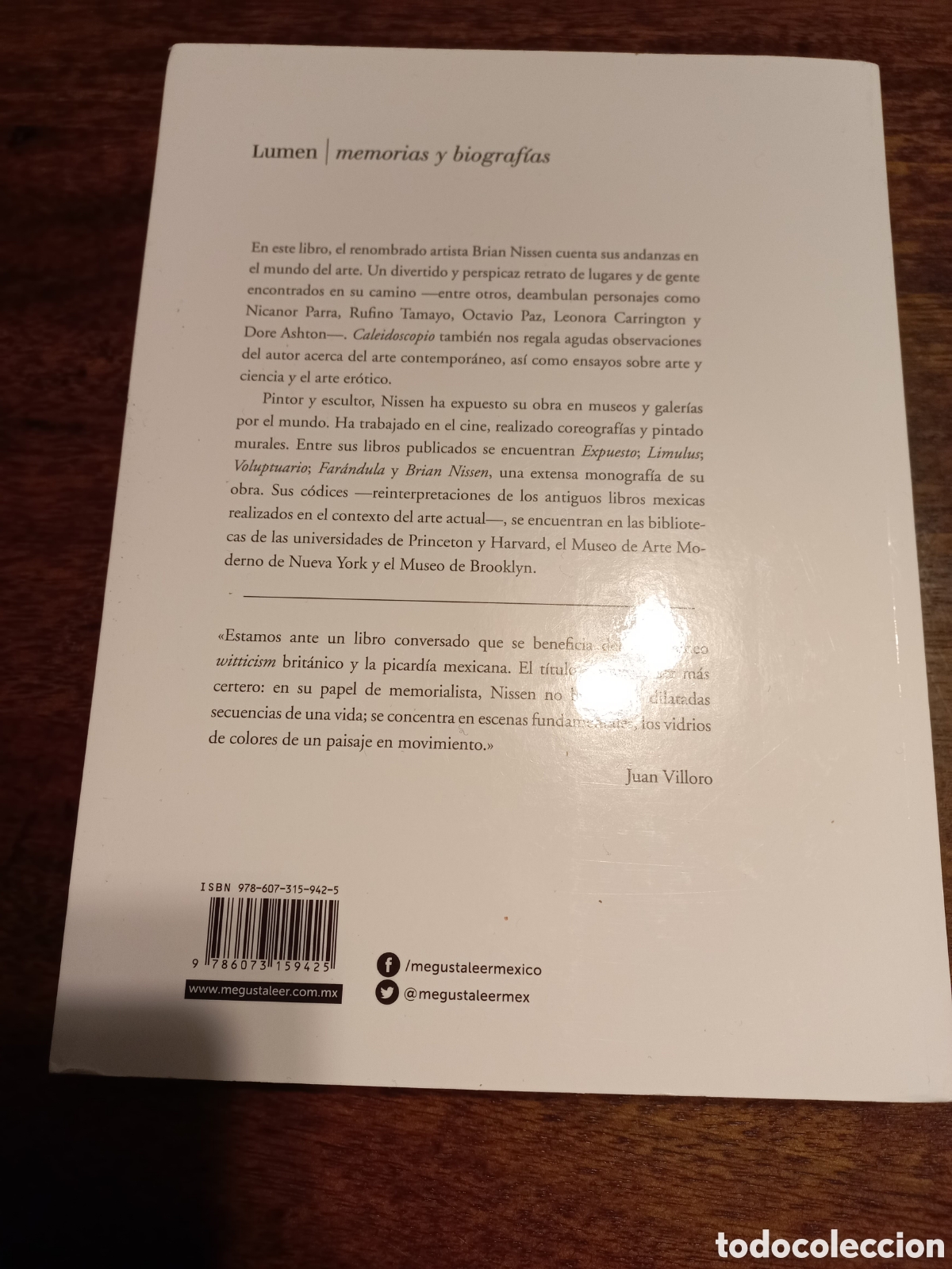 Libros de segunda mano: Caleidoscopio, Brian Nissen (dedicado por &eacute;l) - Foto 3